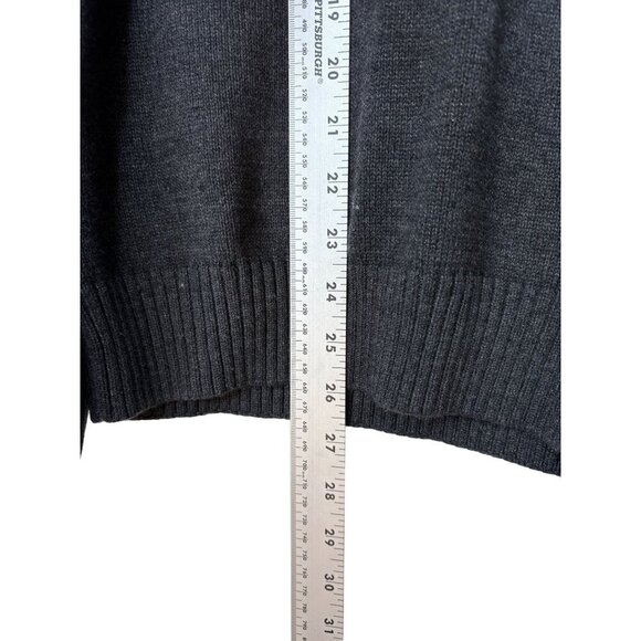 U.S. Polo Assn. Mens Medium Quarter-Zip Striped Sweater - Picture 6 of 6